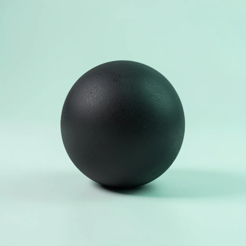 Single massage ball for targeted pressure