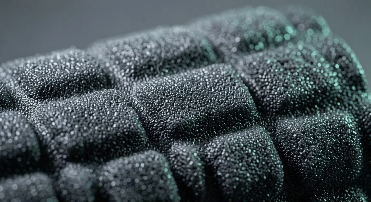 Foam roller surface texture